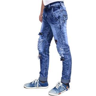 Cookie Men Comfort Fit Blue Jeans