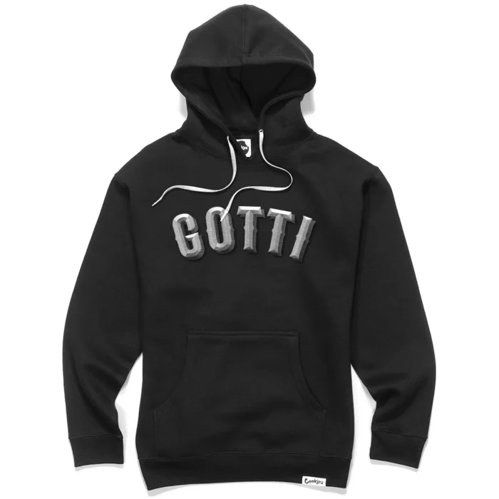 Berner - Gotti Embroidered Black Hoodie