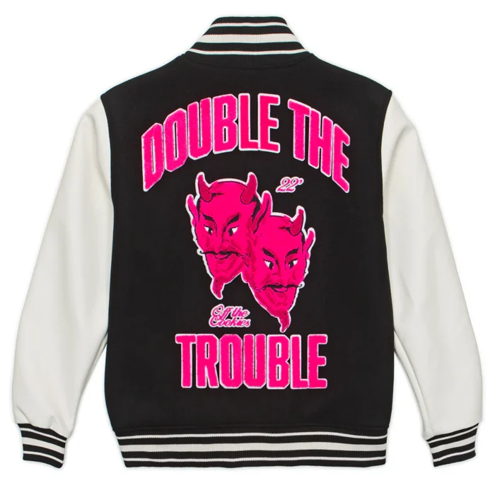 Cookies X Otx Double Trouble Letterman Jacket