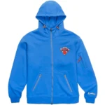 Full Clip Full Zip Hoodie With Applique