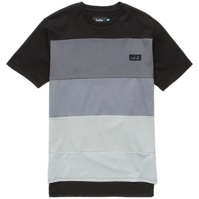 Searchlight Paneled S-S Knit